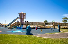 Play area at Walton on the Naze